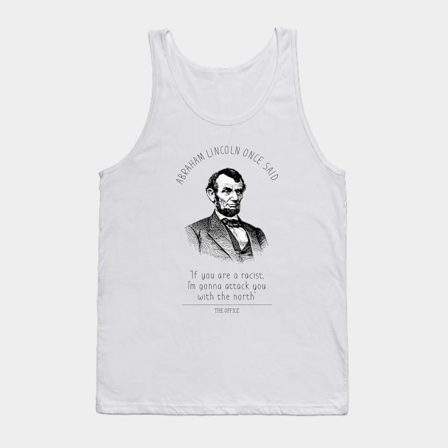 OFFICE | MICHAEL SCOTT | ABRAHAM LINCOLN Tank Top by fernandaffp